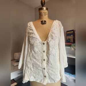 Free People Mae Tunic Top XL